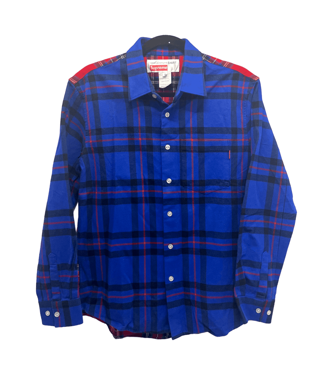 Comme Des Garçons Shirt x Supreme Plaid Button-Up Shirt