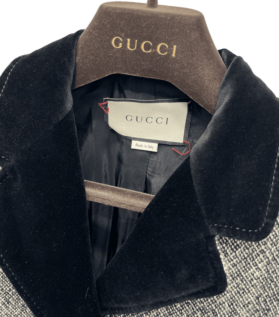 Gucci Pearl Button Coat