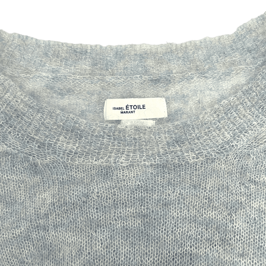 Isabel Marant Étoile Blue Melange Mohair Sweater