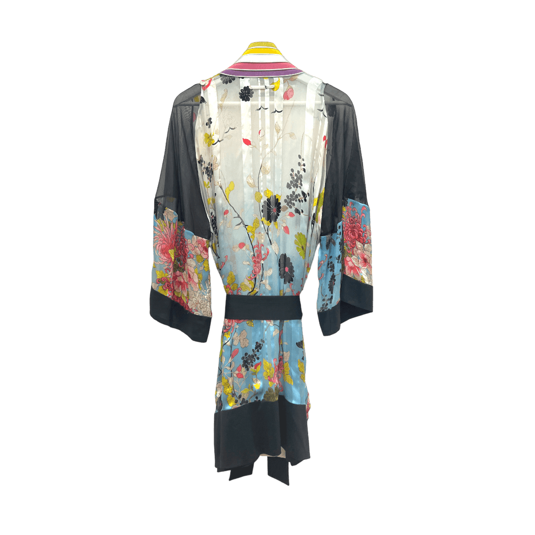 Jean Paul Gaultier Contrast Floral Robe