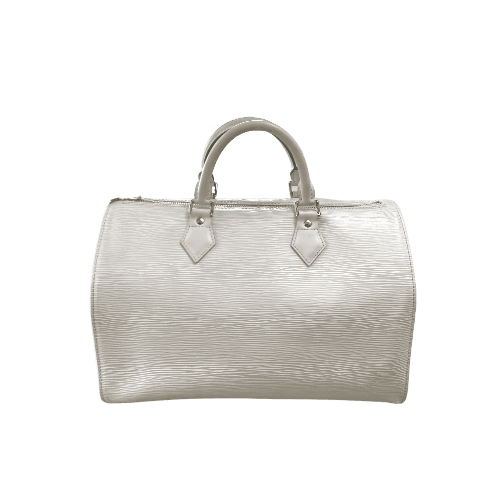 Louis Vuitton Ivory Epi Speedy 35