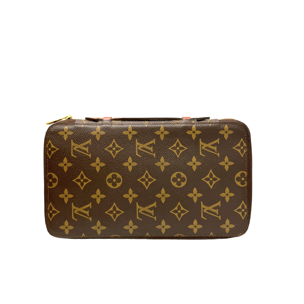 Louis Vuitton Monogram Zip Passport Holder