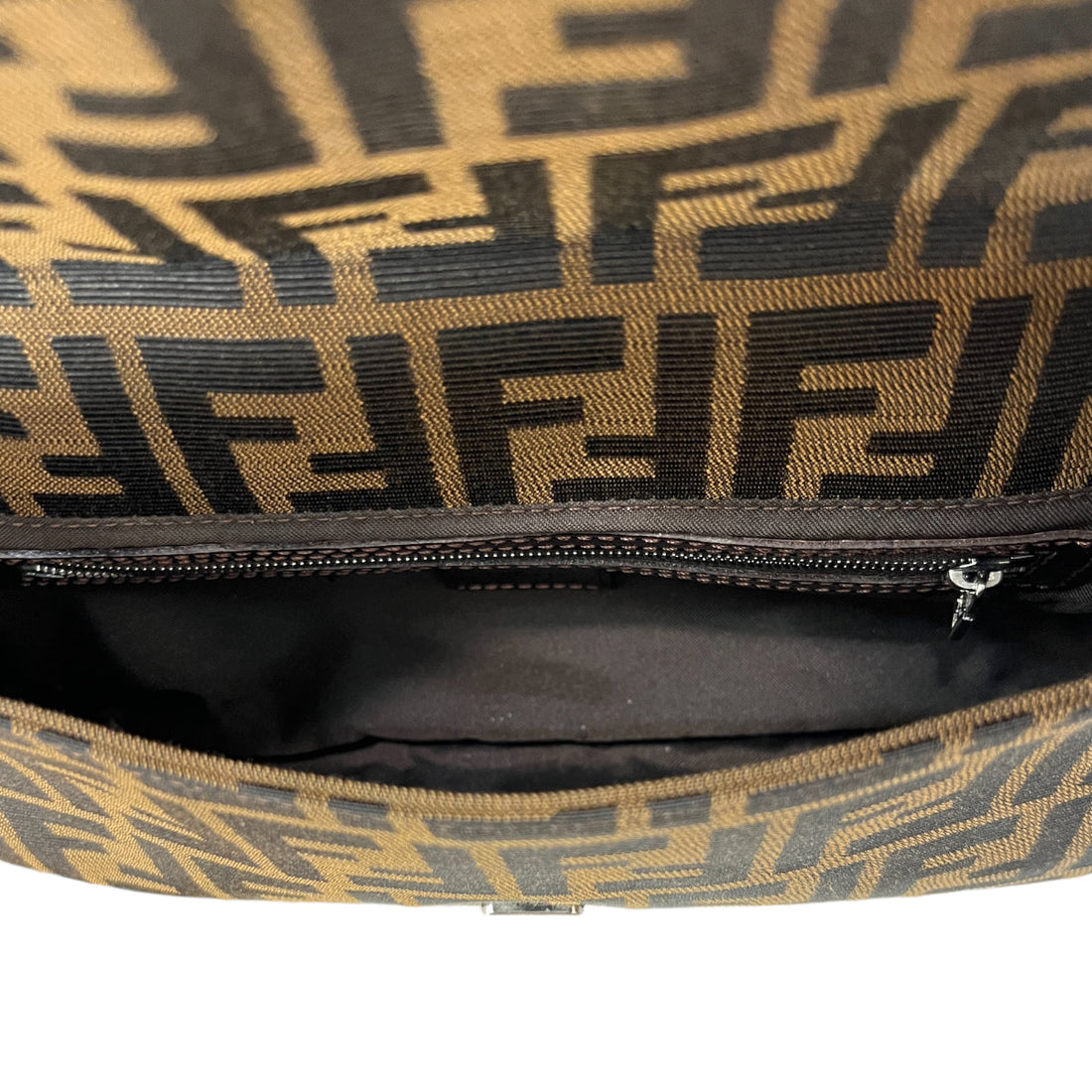 Fendi Zucca Baguette Bag