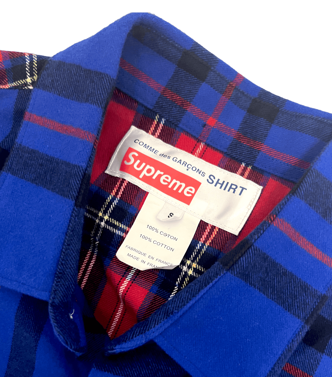 Comme Des Garçons Shirt x Supreme Plaid Button-Up Shirt