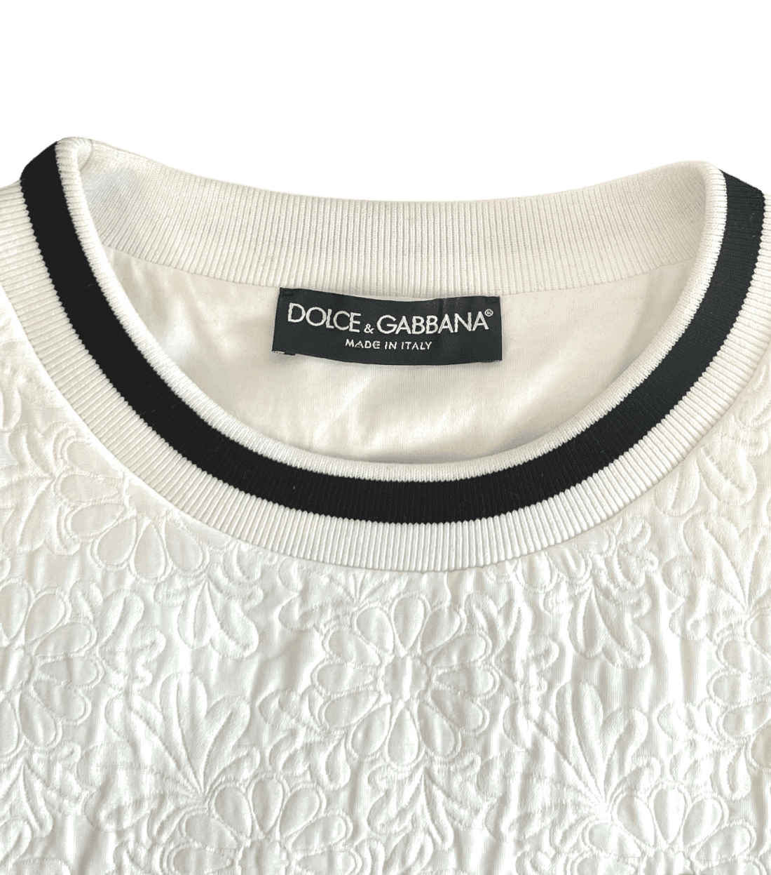 Dolce & Gabbana Sequin Patch Sweatshirt