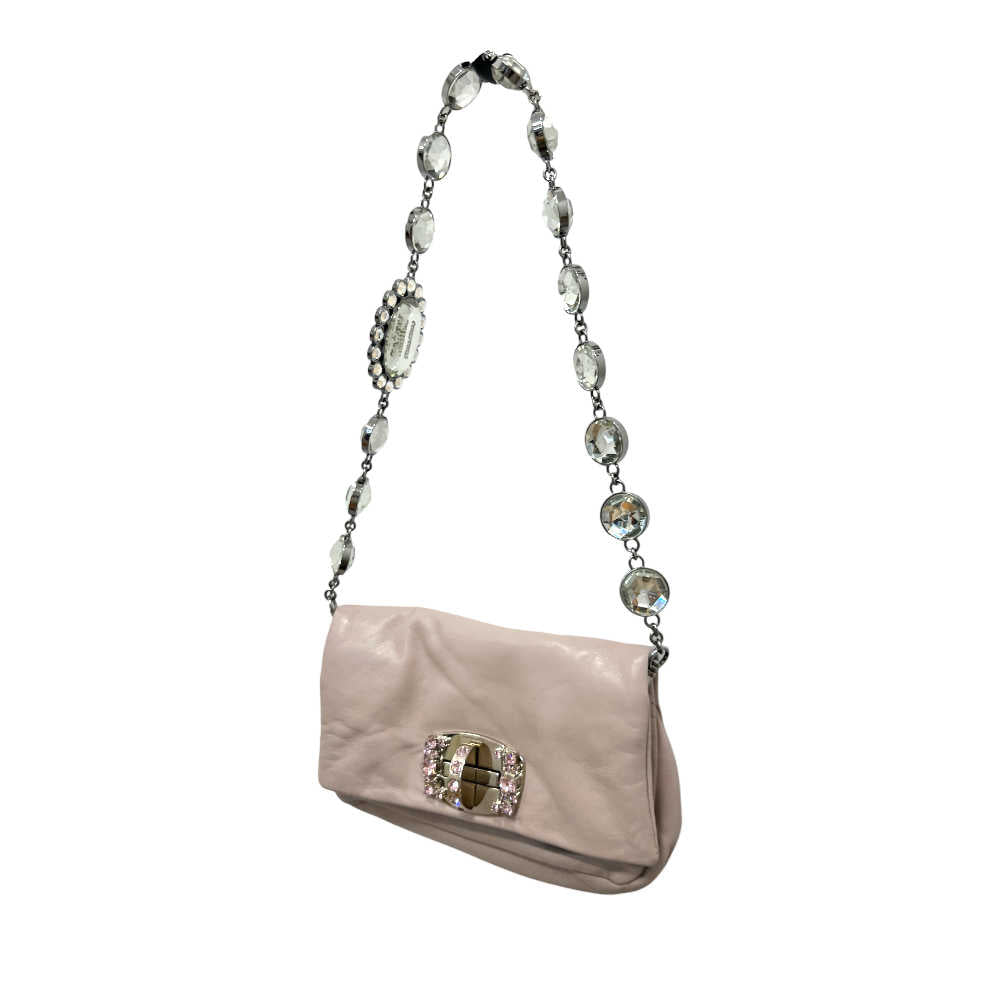 Miu Miu Crystal Strap Purse