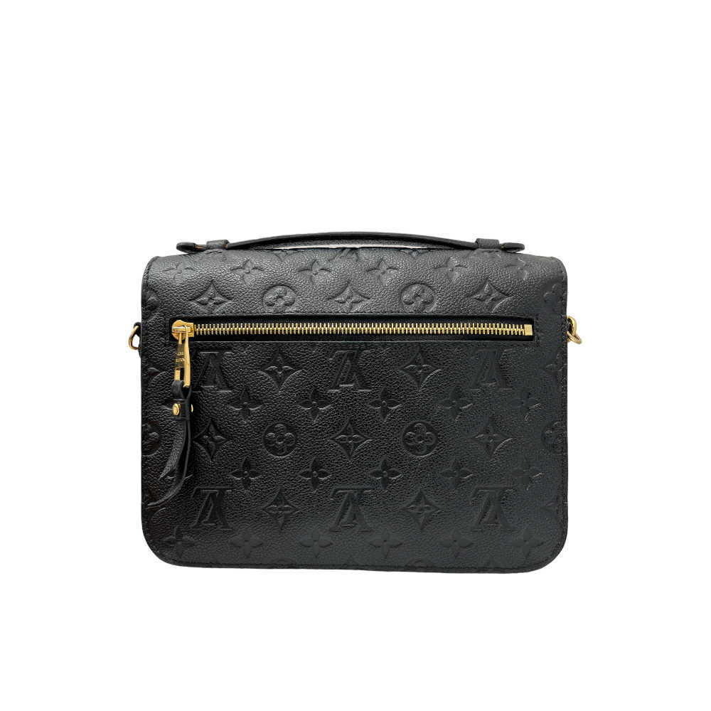 Louis Vuitton Pochette Metis Black Empreinte