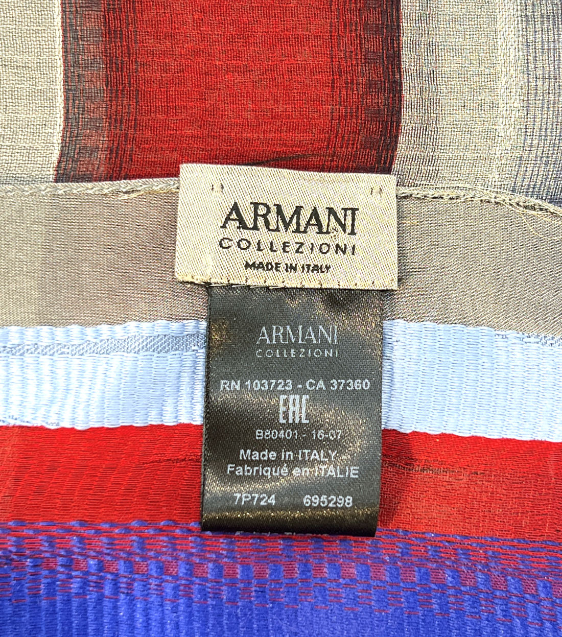 Armani Collezioni Silk Blend Scarf