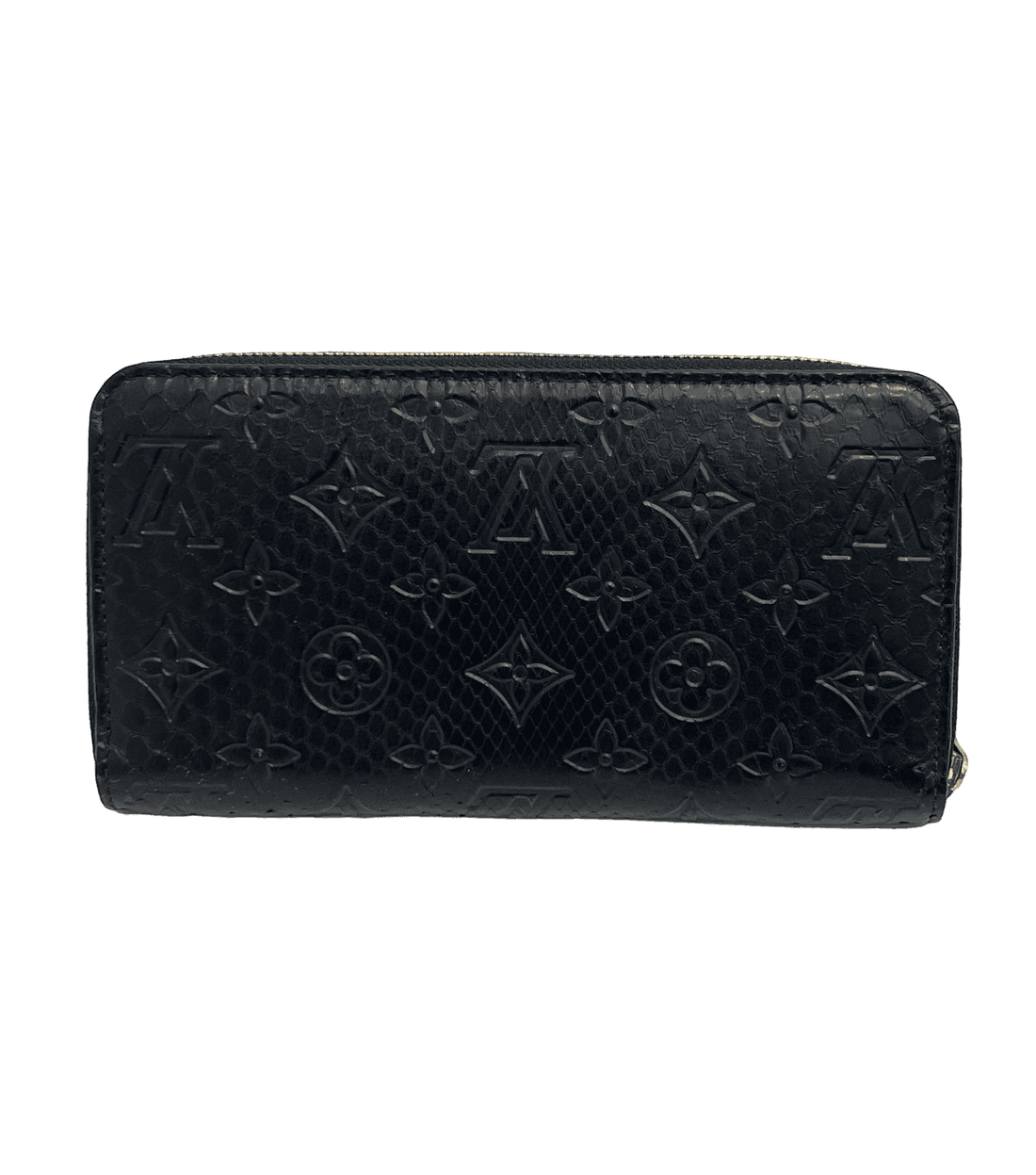 Louis Vuitton Monogrammed Python Zippy Wallet