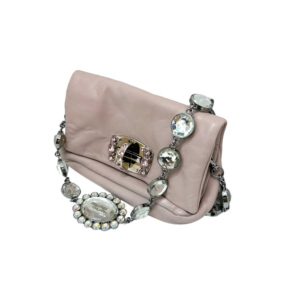 Miu Miu Crystal Strap Purse