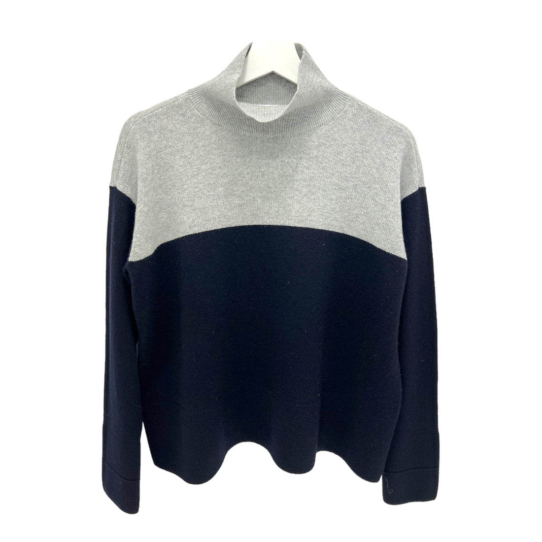 Bi-color Cashmere Sweater - M