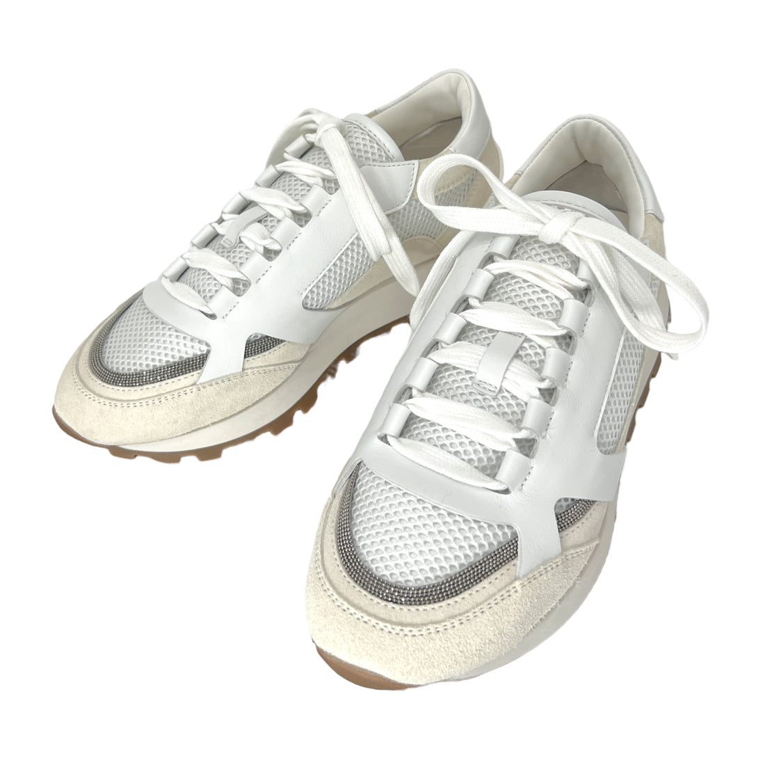 Mesh Paneled Sneakers - 37