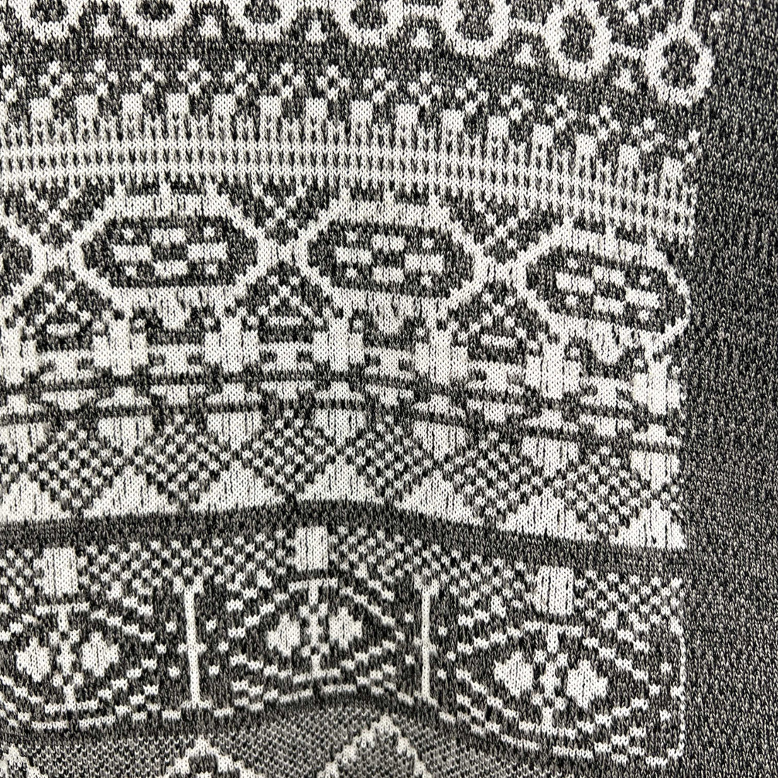 Wool Fair Isle Sweater - M