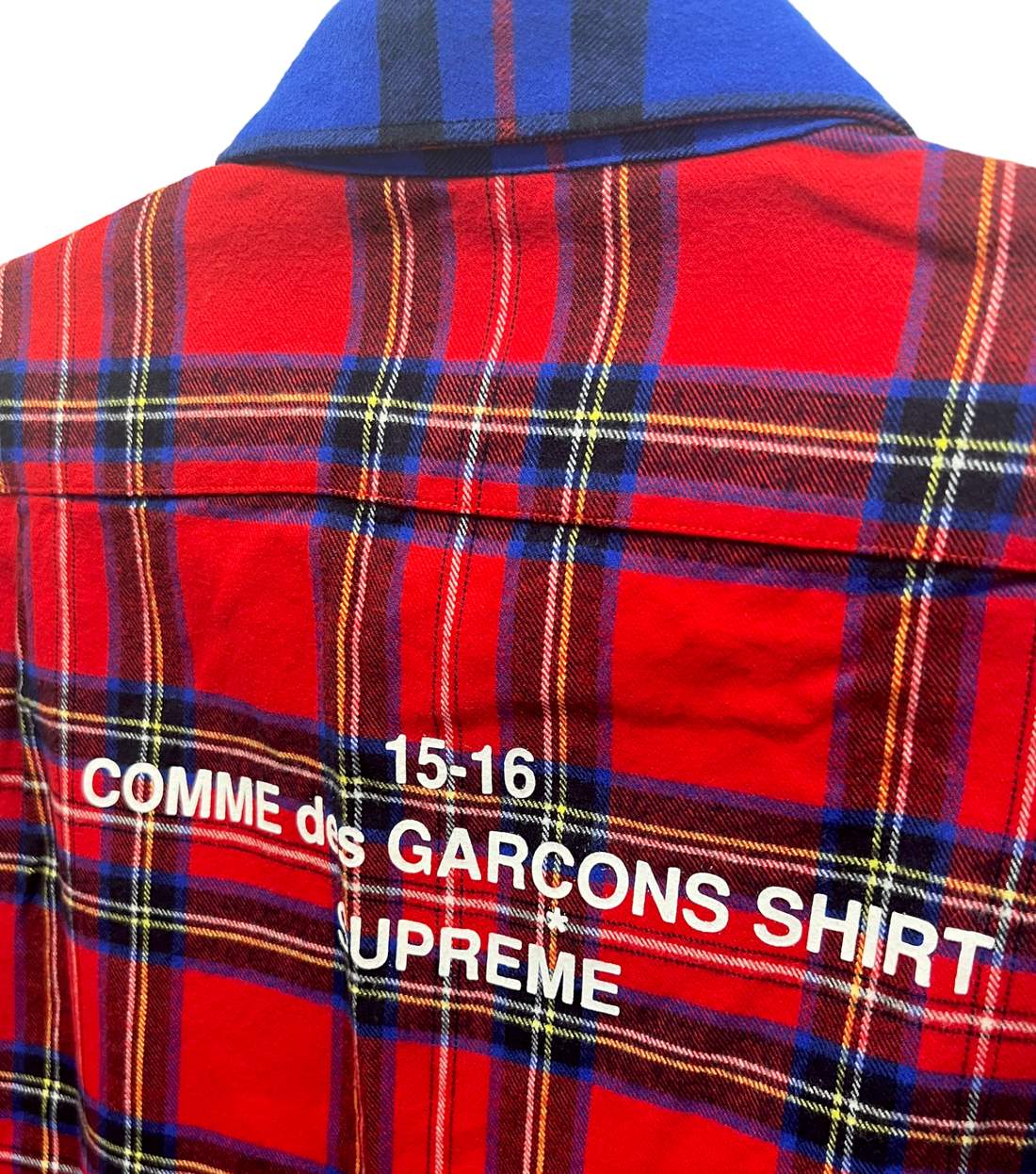 Comme Des Garçons Shirt x Supreme Plaid Button-Up Shirt