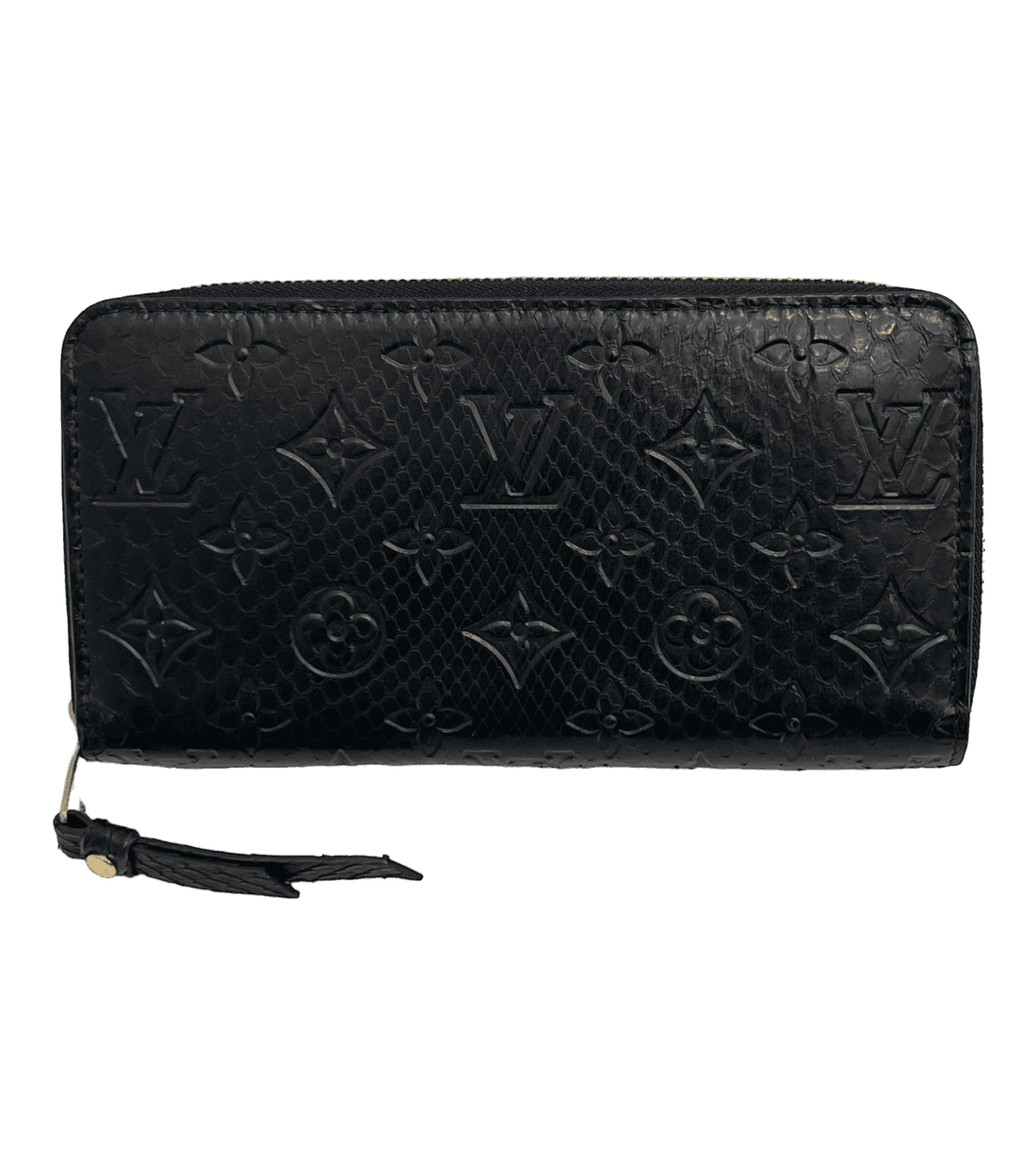 Louis Vuitton Monogrammed Python Zippy Wallet