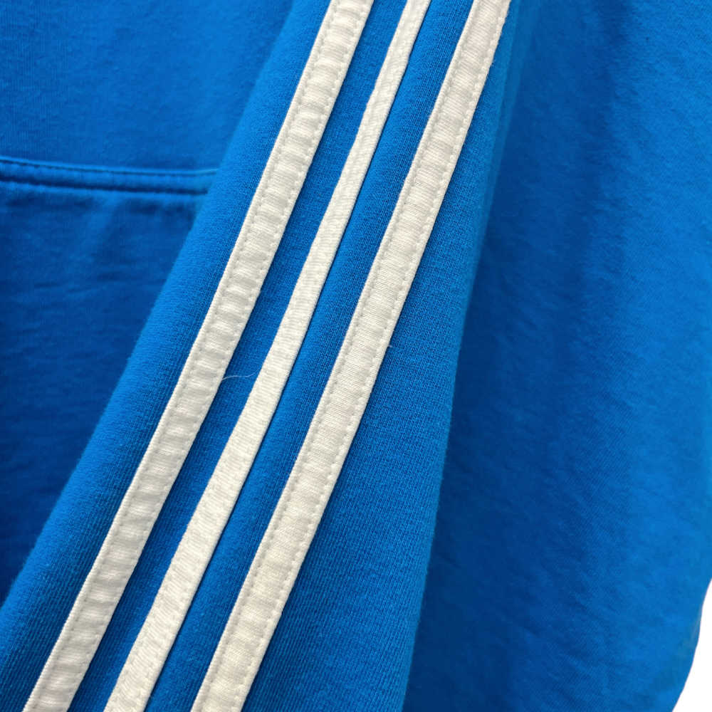 Balenciaga x Adidas Blue Oversized Hoodie