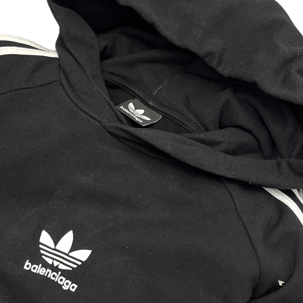 Balenciaga x Adidas Black Oversized Hoodie