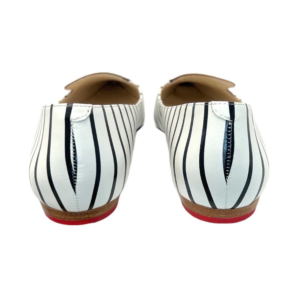 Sophia Webster Striped Butterfly Flats