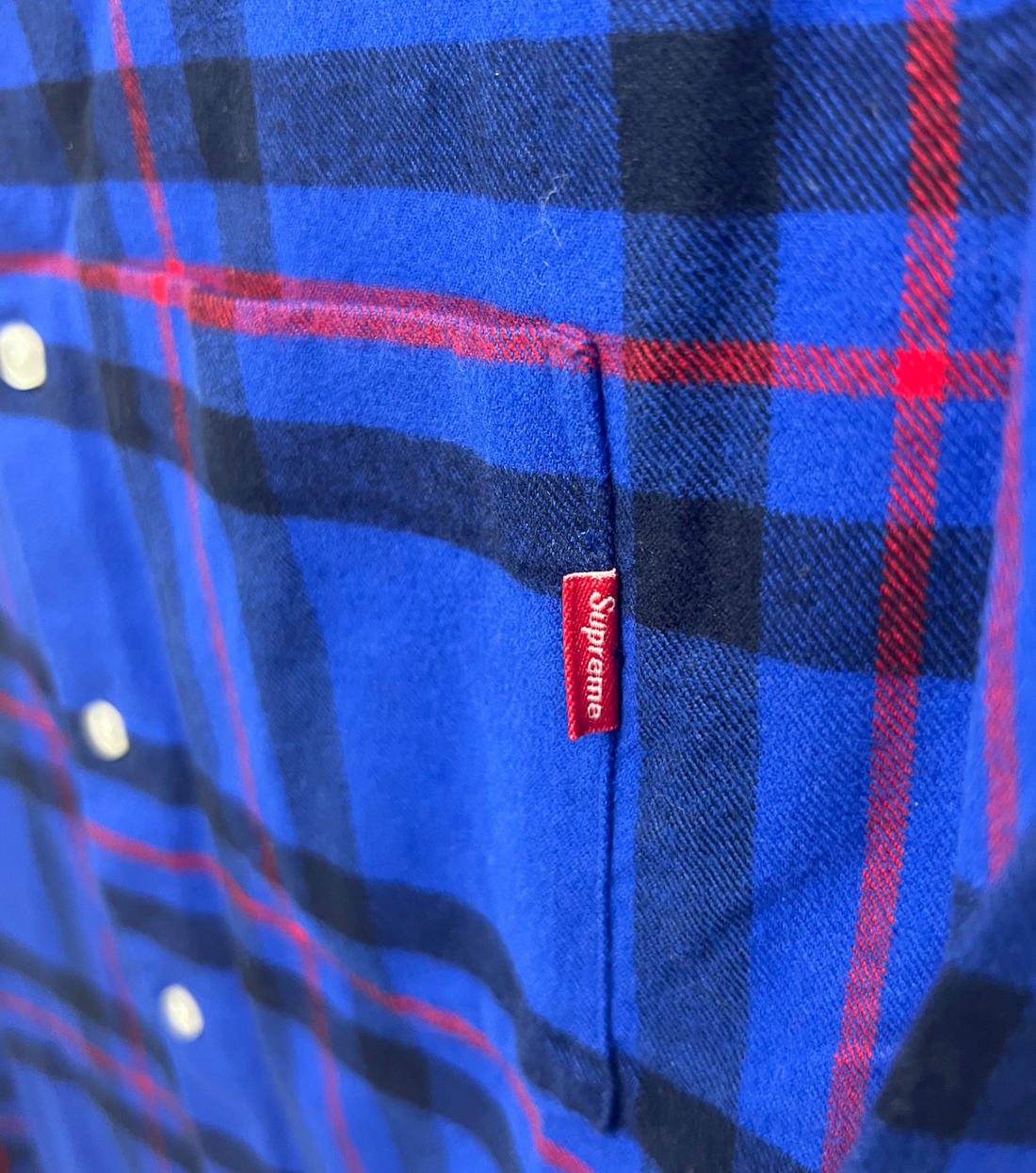 Comme Des Garçons Shirt x Supreme Plaid Button-Up Shirt