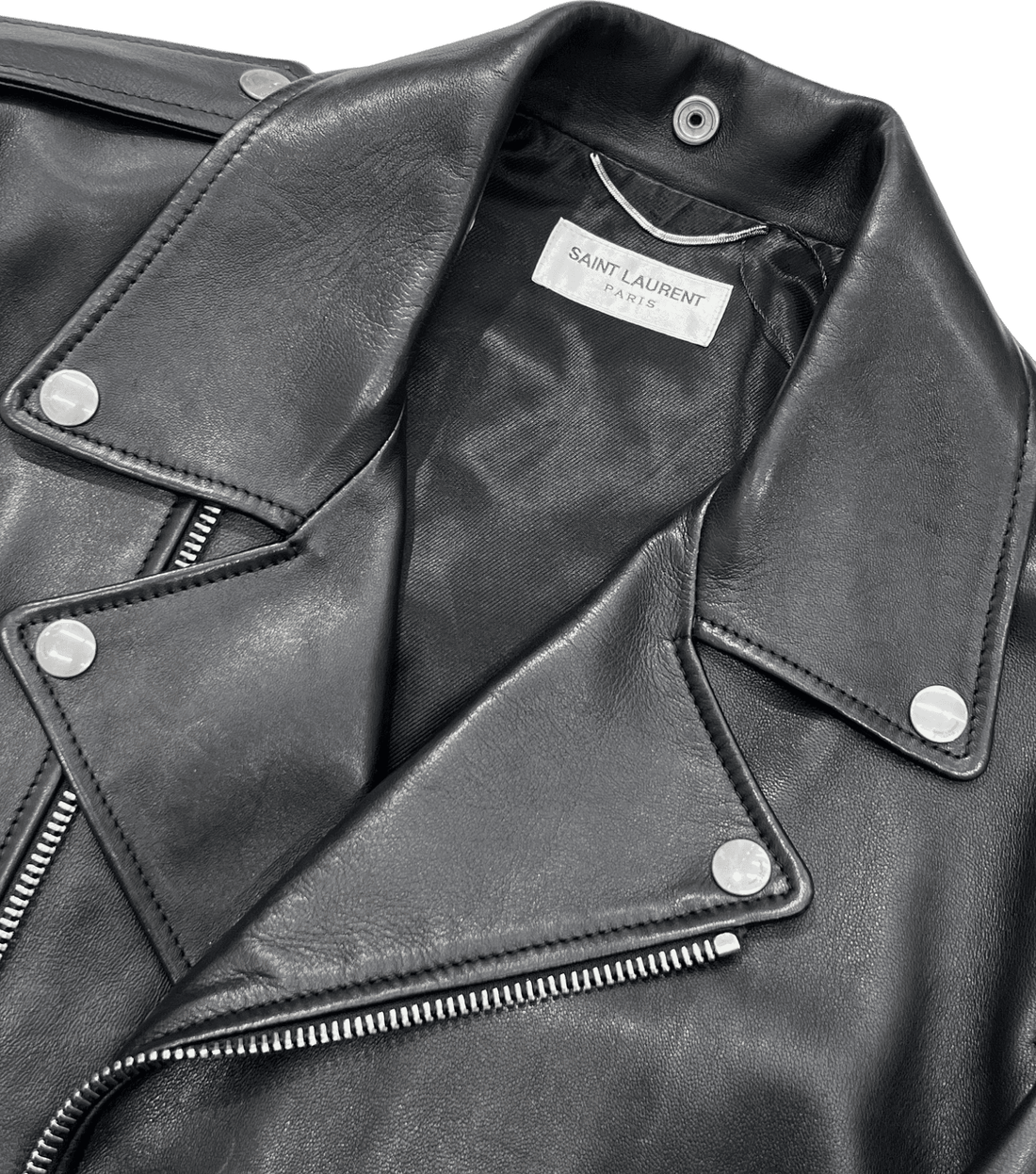 Saint Laurent Leather Biker Jacket