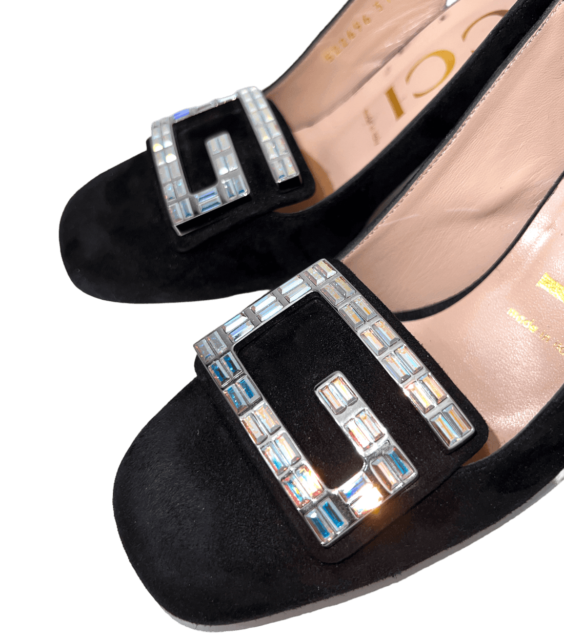 Gucci Crystal Slingback Pumps