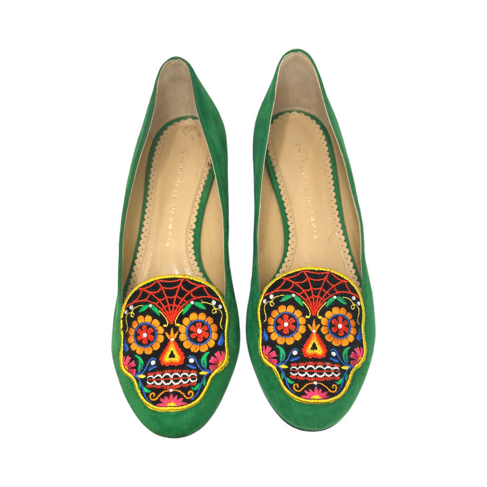 Charlotte Olympia Sugar Skull Loafers