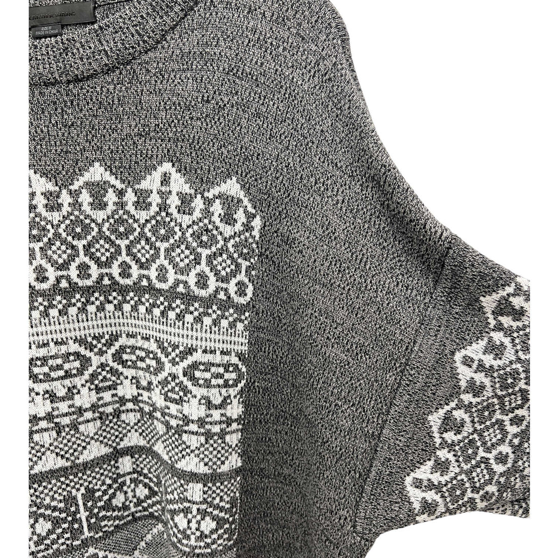 Wool Fair Isle Sweater - M