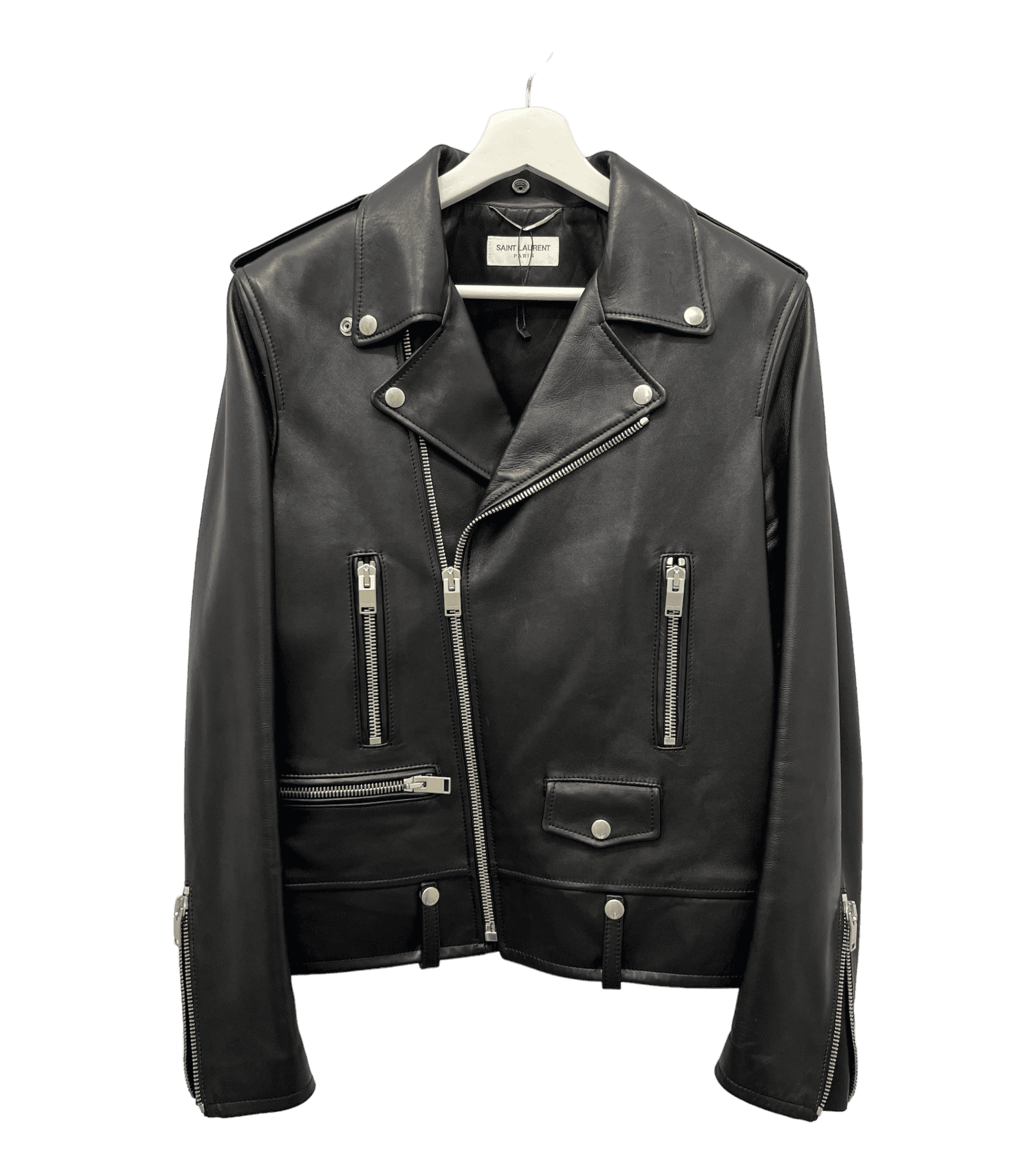 Saint Laurent Leather Biker Jacket