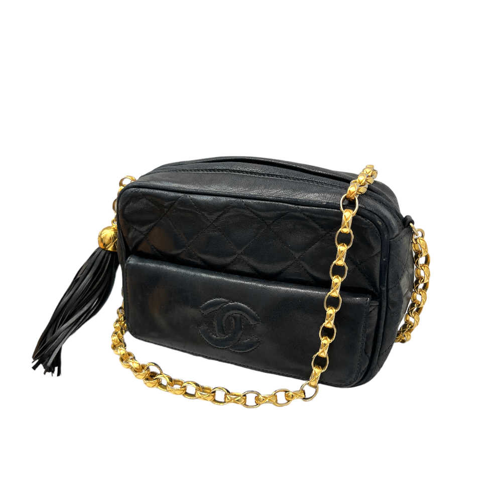 Chanel Vintage Tassel Camera Bag