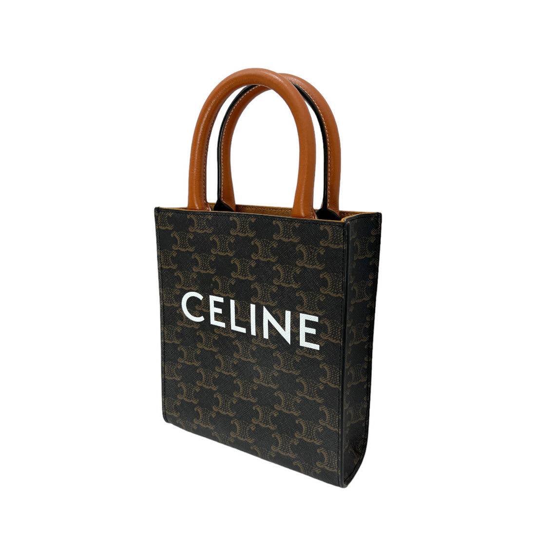 Celine Printed Triomphe Cabas Bag