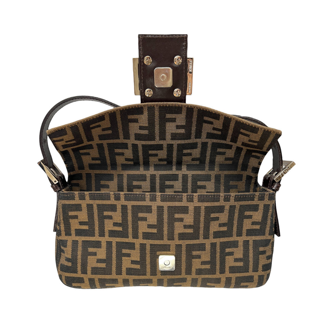 Fendi Zucca Baguette Bag