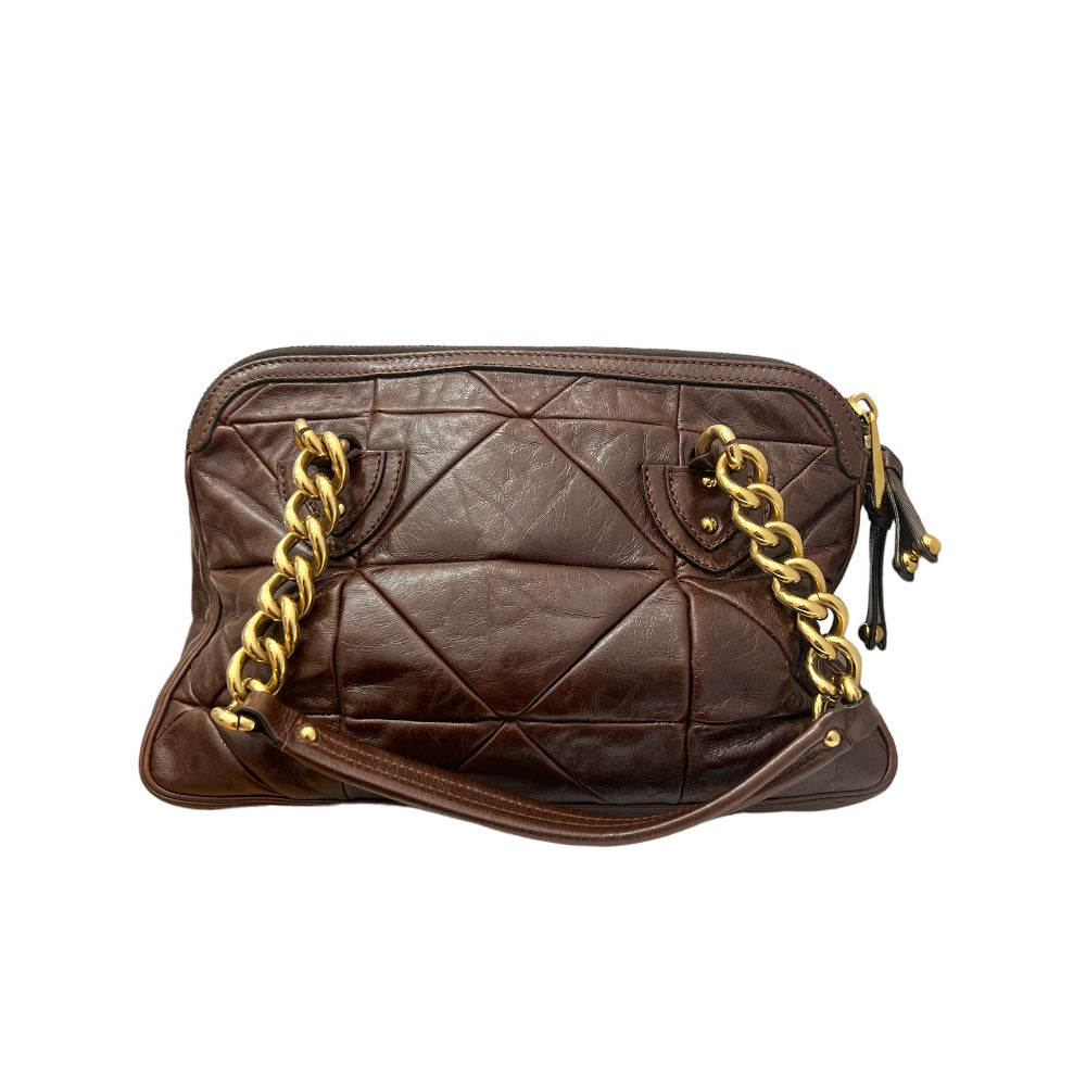 Marc Jacobs Chunky Strap Quilted Leather Bag