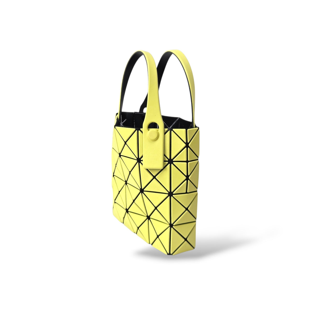 Pre-Owned Bao Bao Issey Miyake Bilbao Mini Tote in Yellow