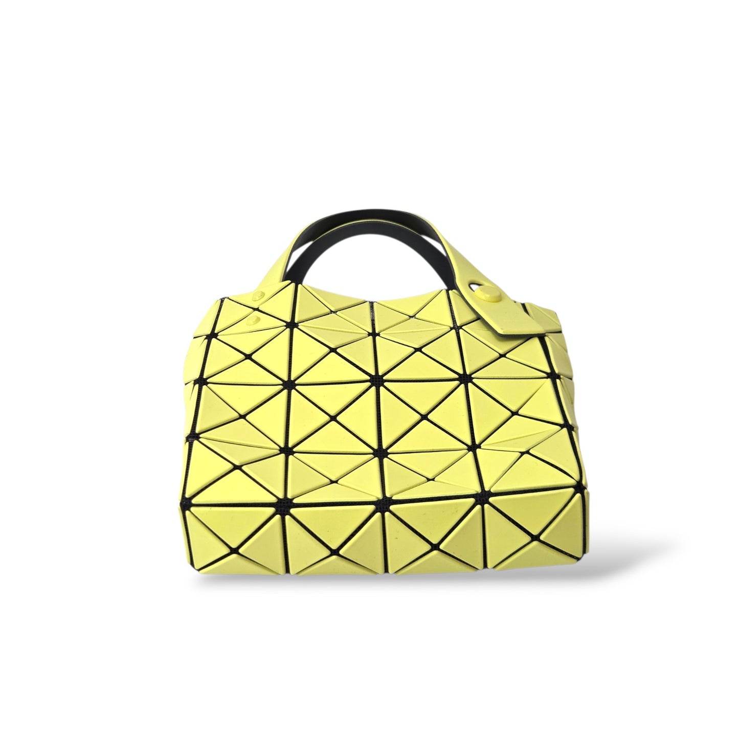 Pre-Owned Bao Bao Issey Miyake Bilbao Mini Tote in Yellow