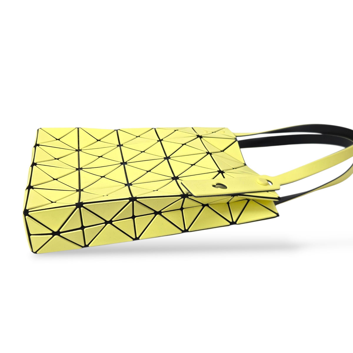 Pre-Owned Bao Bao Issey Miyake Prism Tote in Yellow-Green