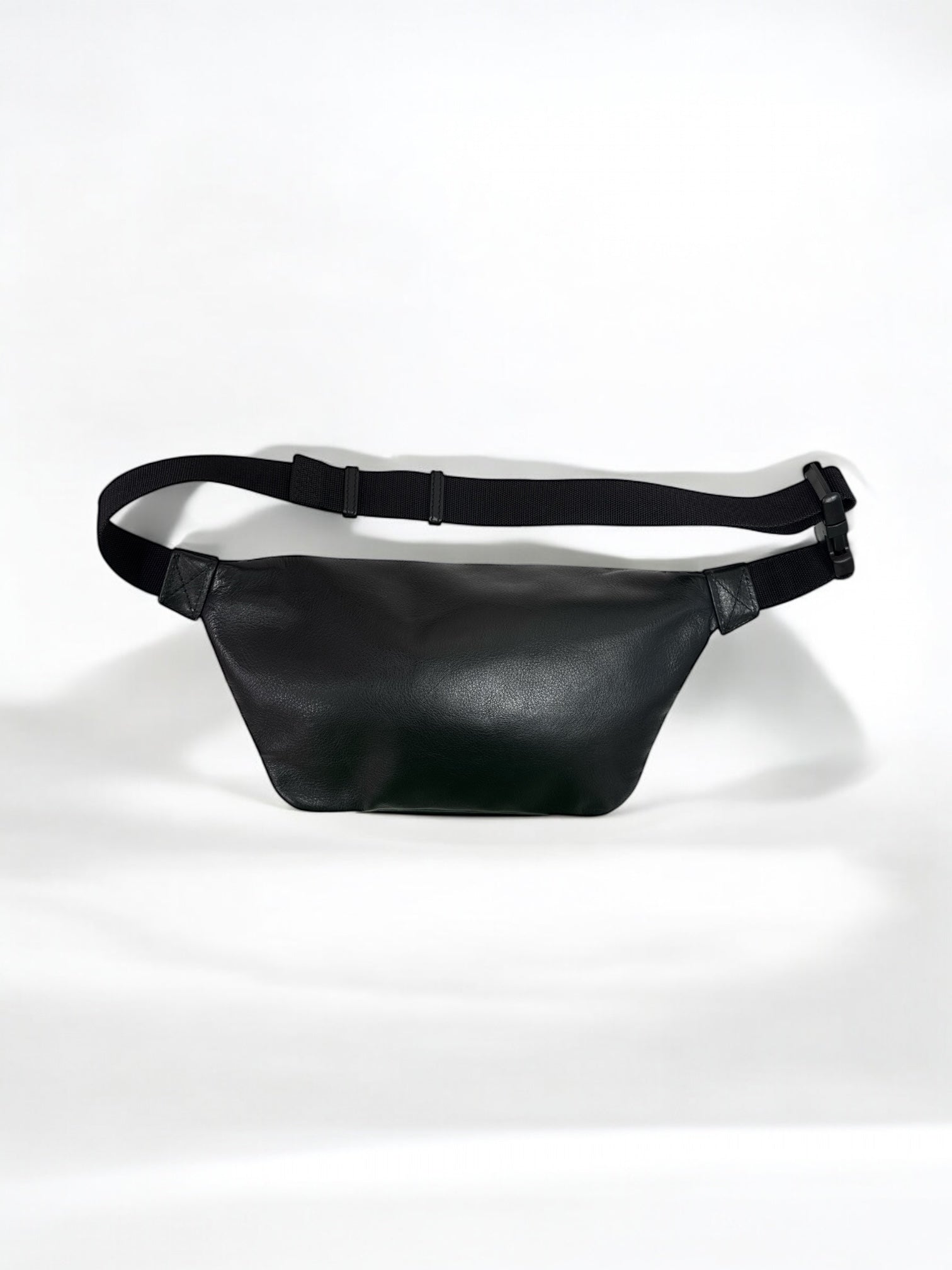 Balenciaga Black Leather Everyday Belt Bag