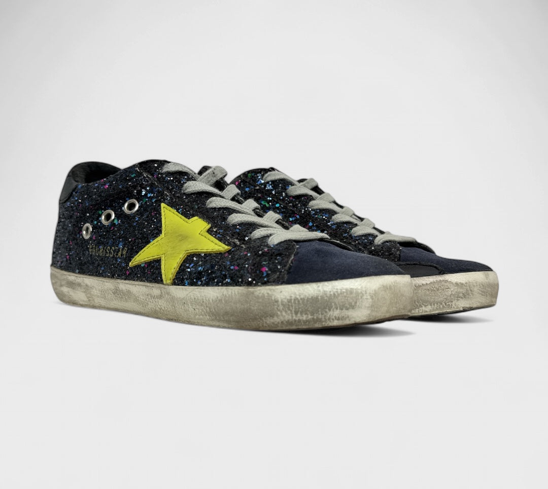 Golden Goose Deluxe Brand Superstar Sneaker Disco Glitter