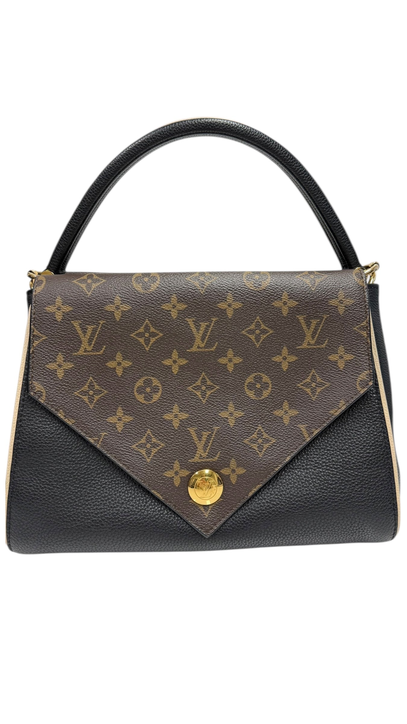Preowned Louis Vuitton Double V  Mono Leather  Authenthic