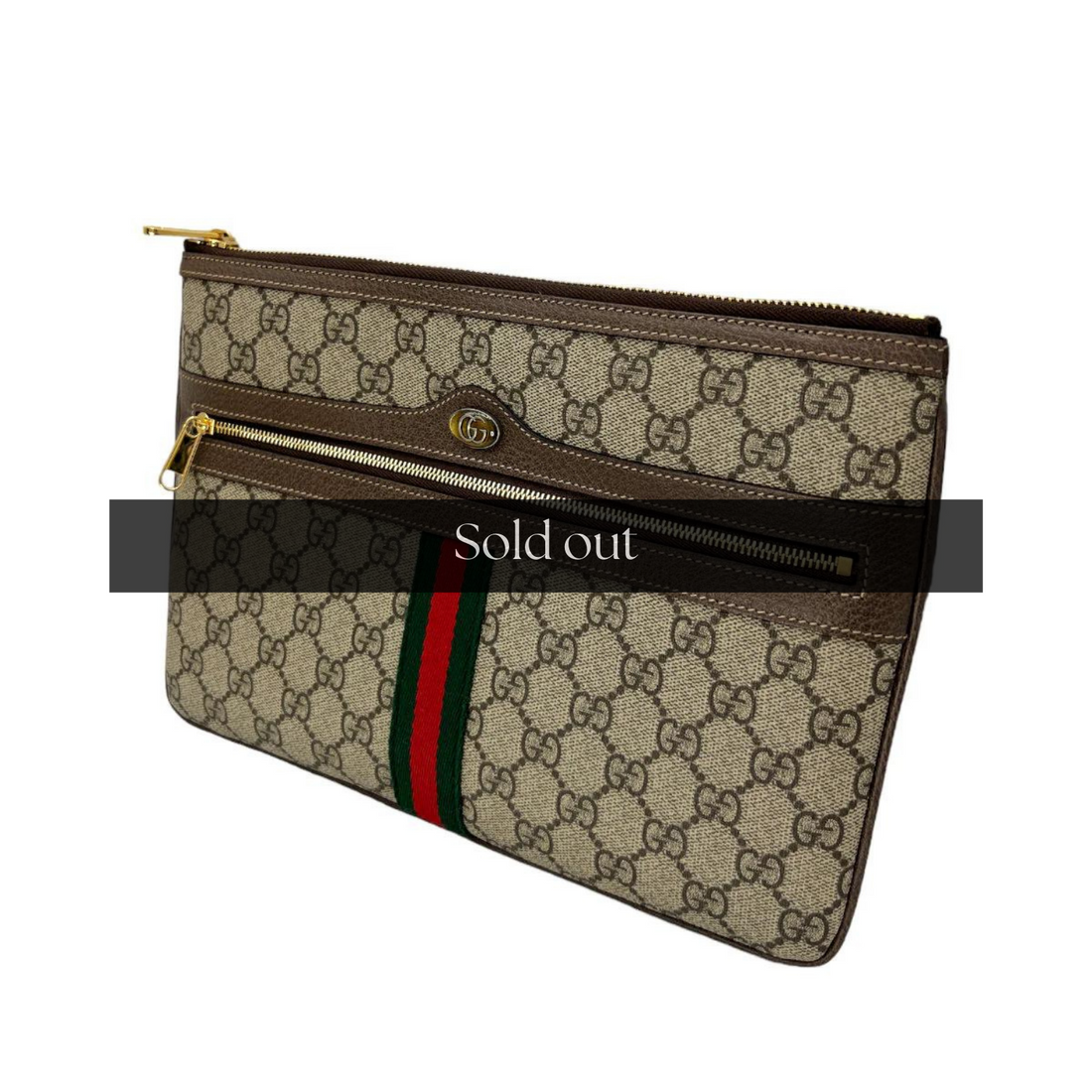 Gucci GG Supreme Zip Pouch