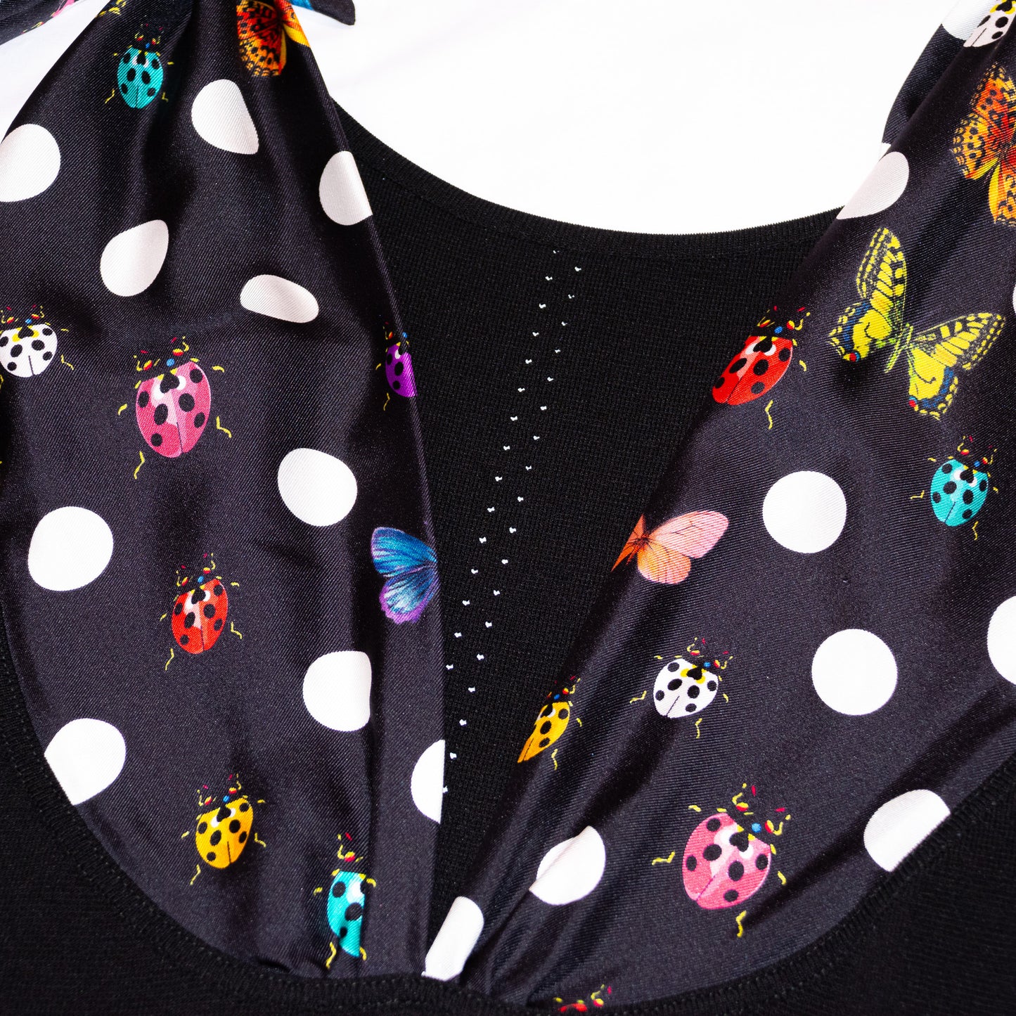 Pre-Owned Versace x Dua Lipa Butterflies Medusa '95 Midi Dress (40)