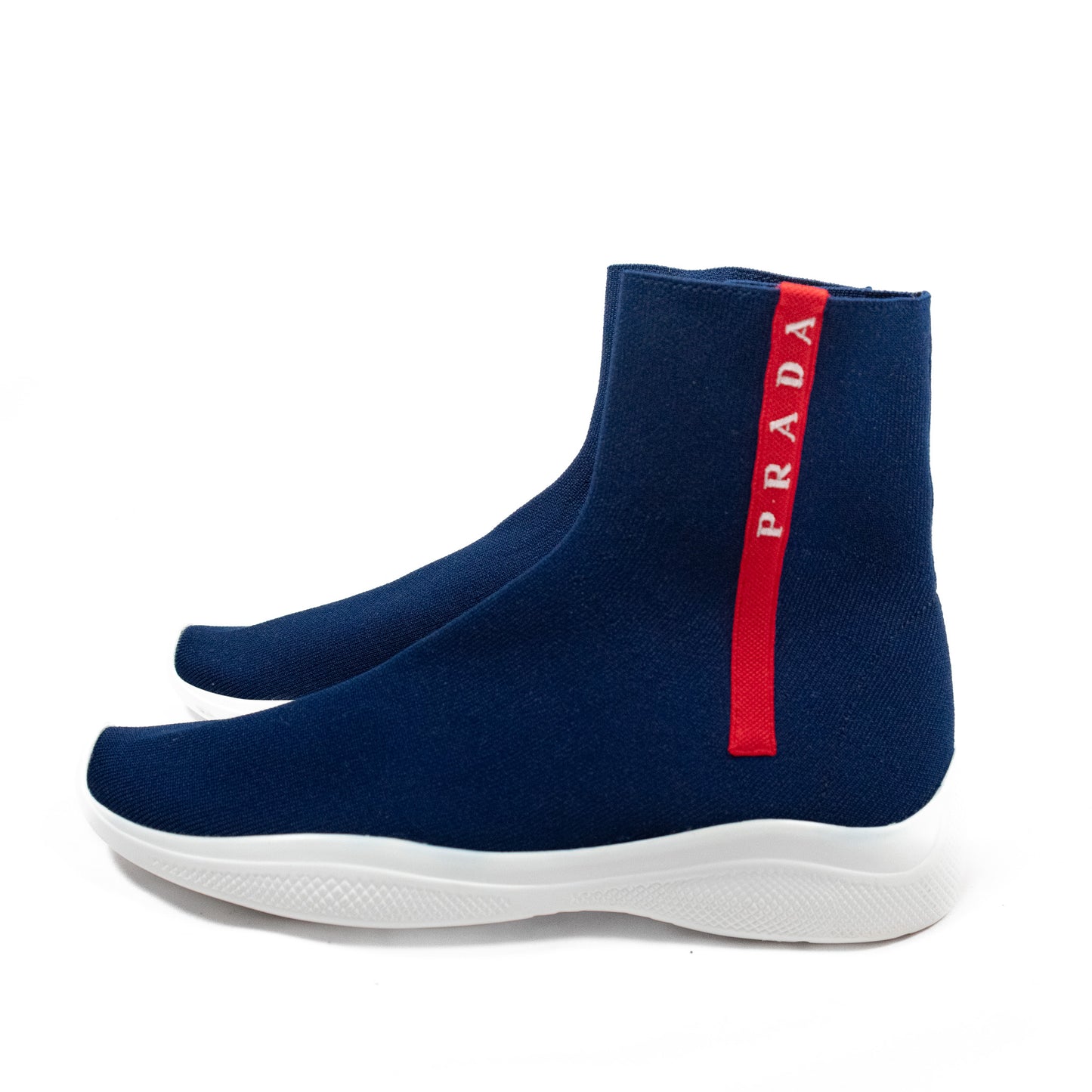 Pre-Owned Prada Sock Boot Sneakers (37)