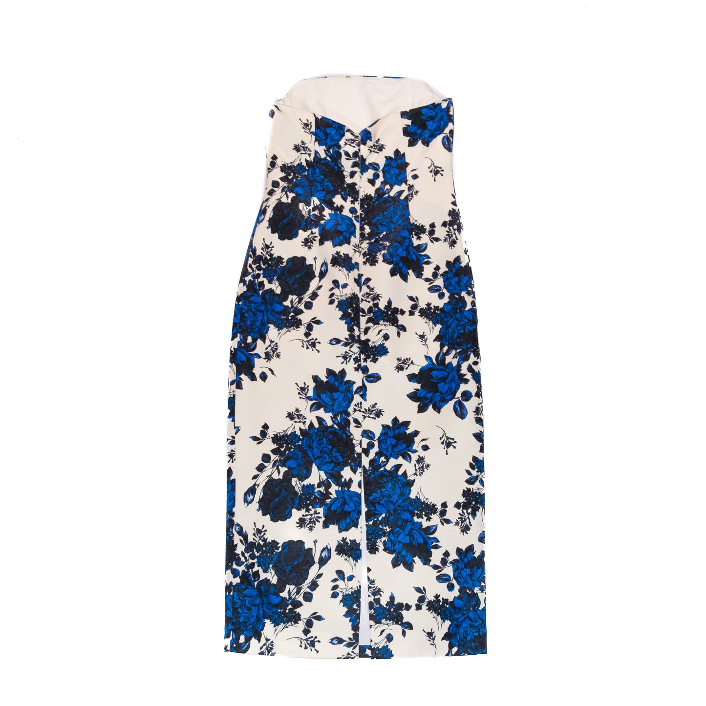 Pre-Owned Emilia Wickstead Strapless Floral Dress (10)