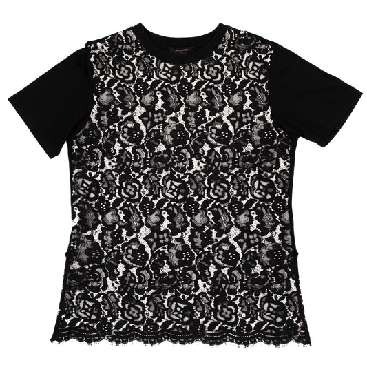 Pre-Owned Louis Vuitton Lace Blouse (L)