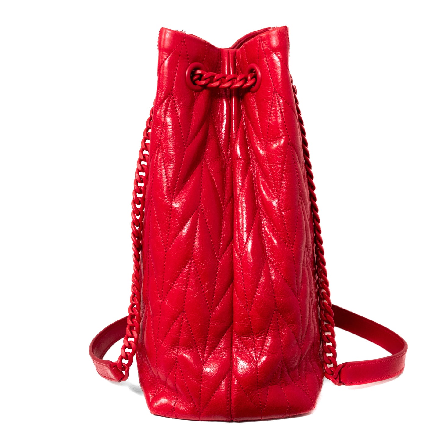 Pre-Owned Miu Miu Metalasse Shoulder Bag