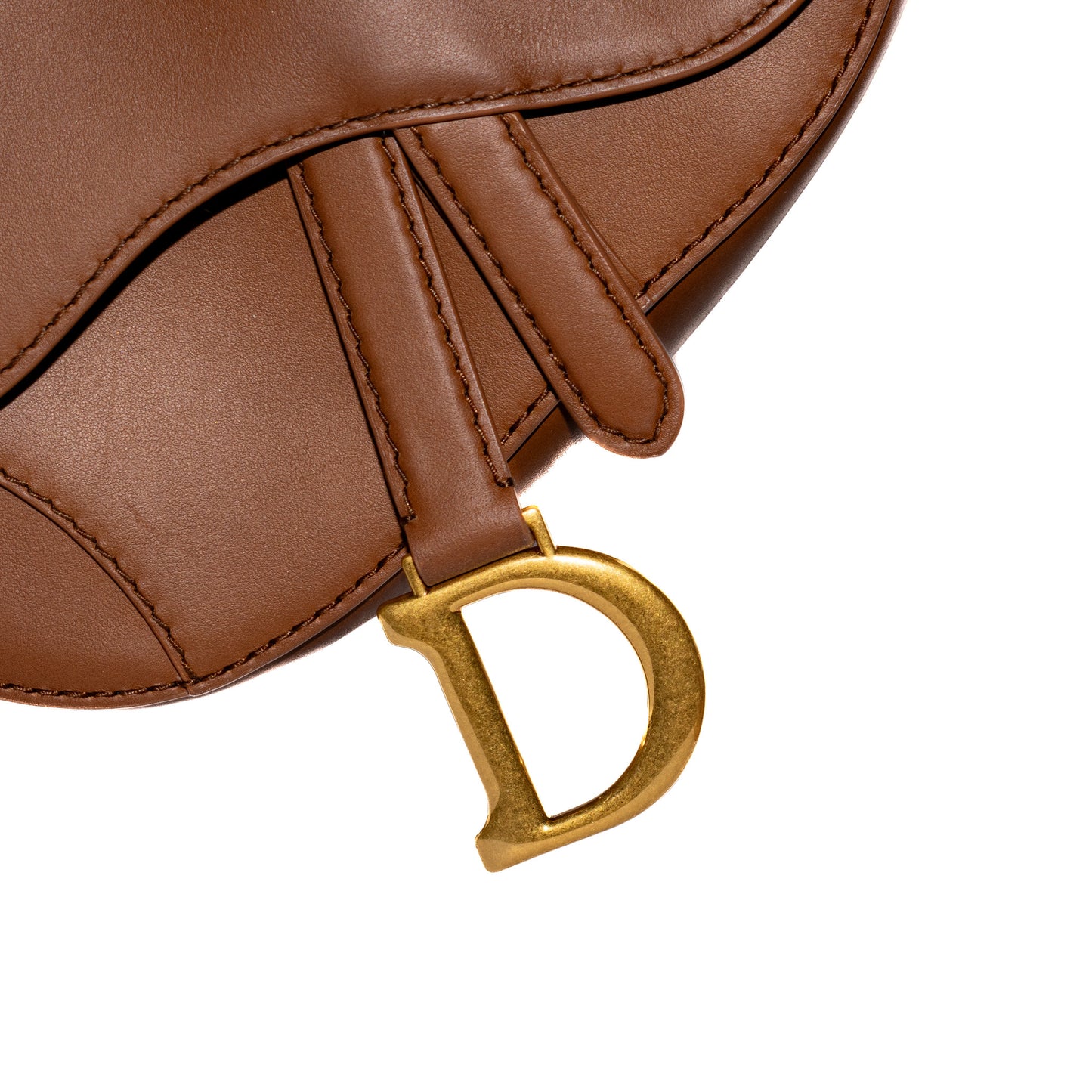 Pre-Owned Christian Dior Mini Soft Saddle Crossbody Bag