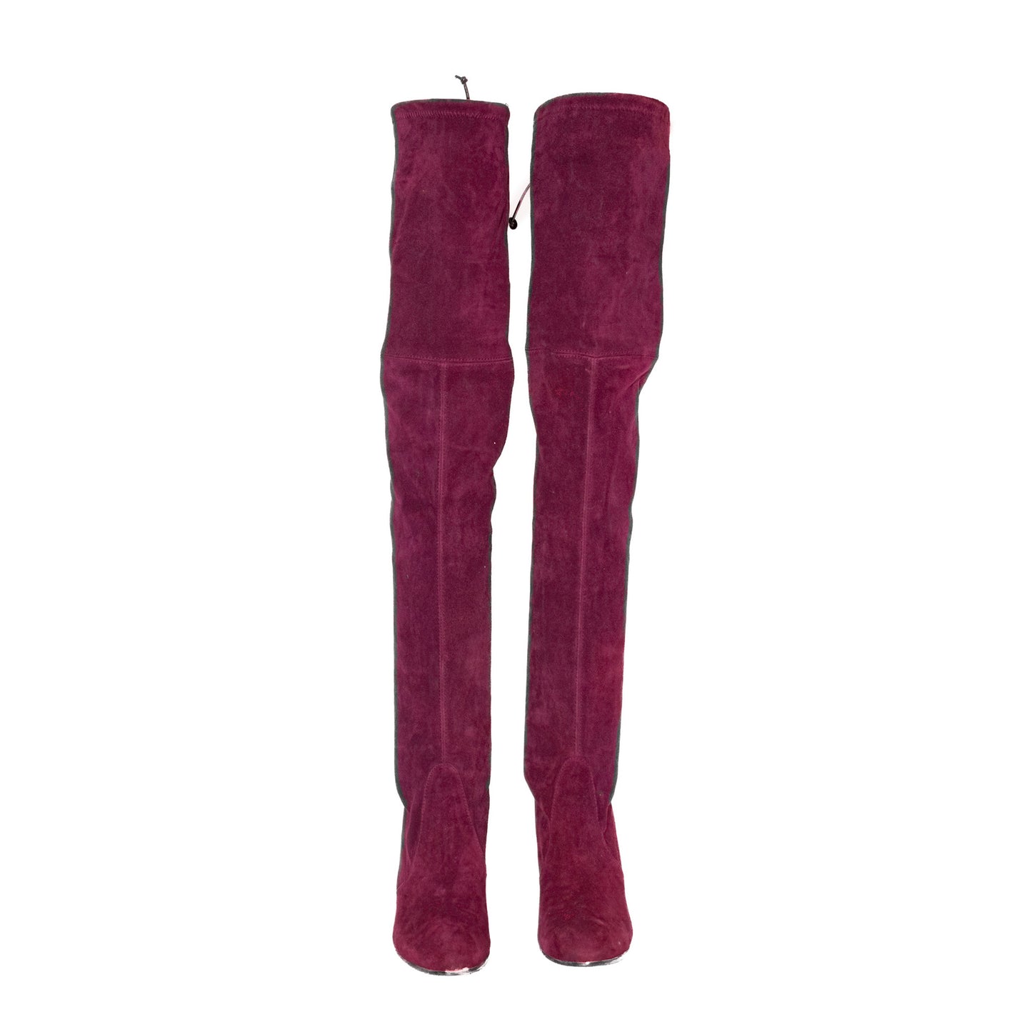 Pre-Owned Stuart Weitzman Suede Over-The-Knee Boots (10)