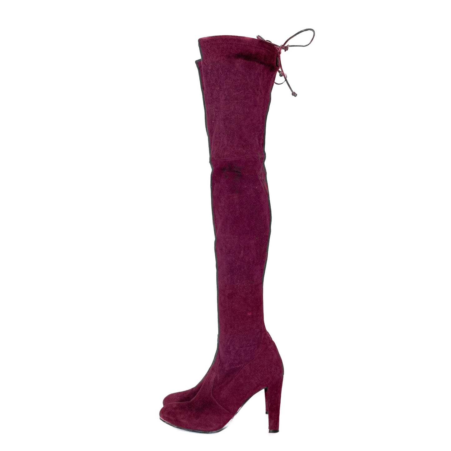 Pre-Owned Stuart Weitzman Suede Over-The-Knee Boots (10)