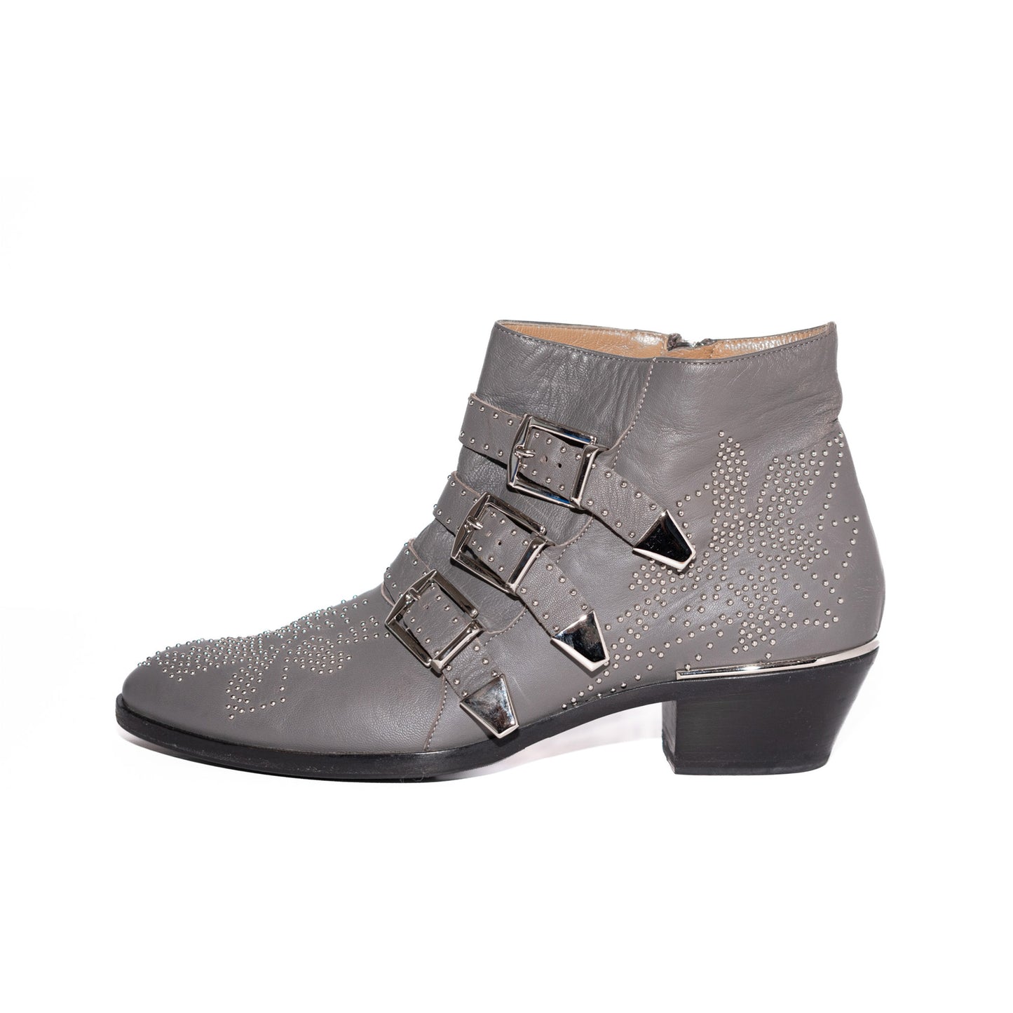 Pre-Owned Chloé Susanna Ankle Boots (41)