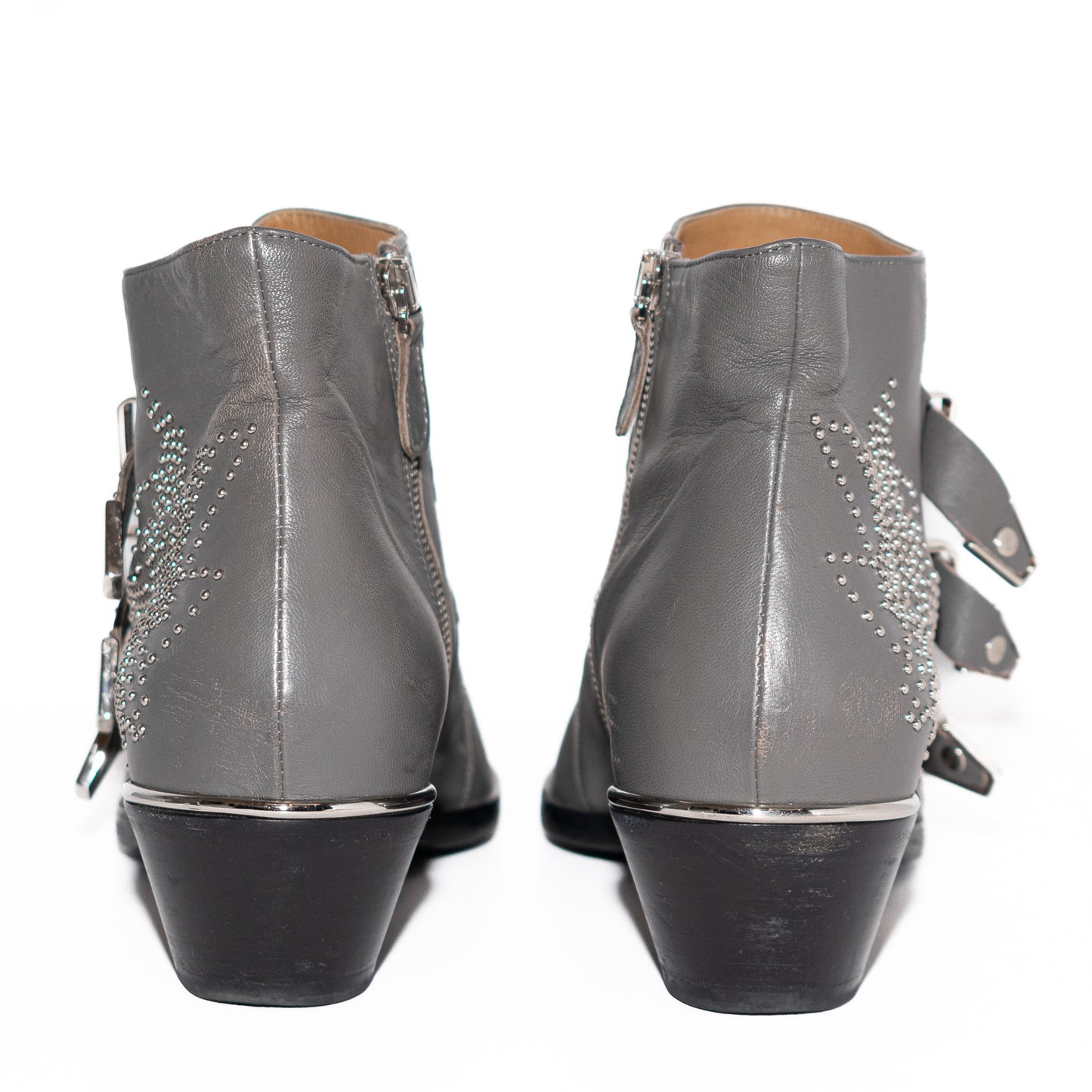 Pre-Owned Chloé Susanna Ankle Boots (41)