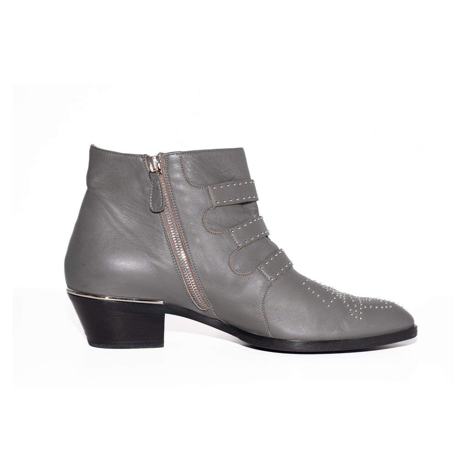 Pre-Owned Chloé Susanna Ankle Boots (41)